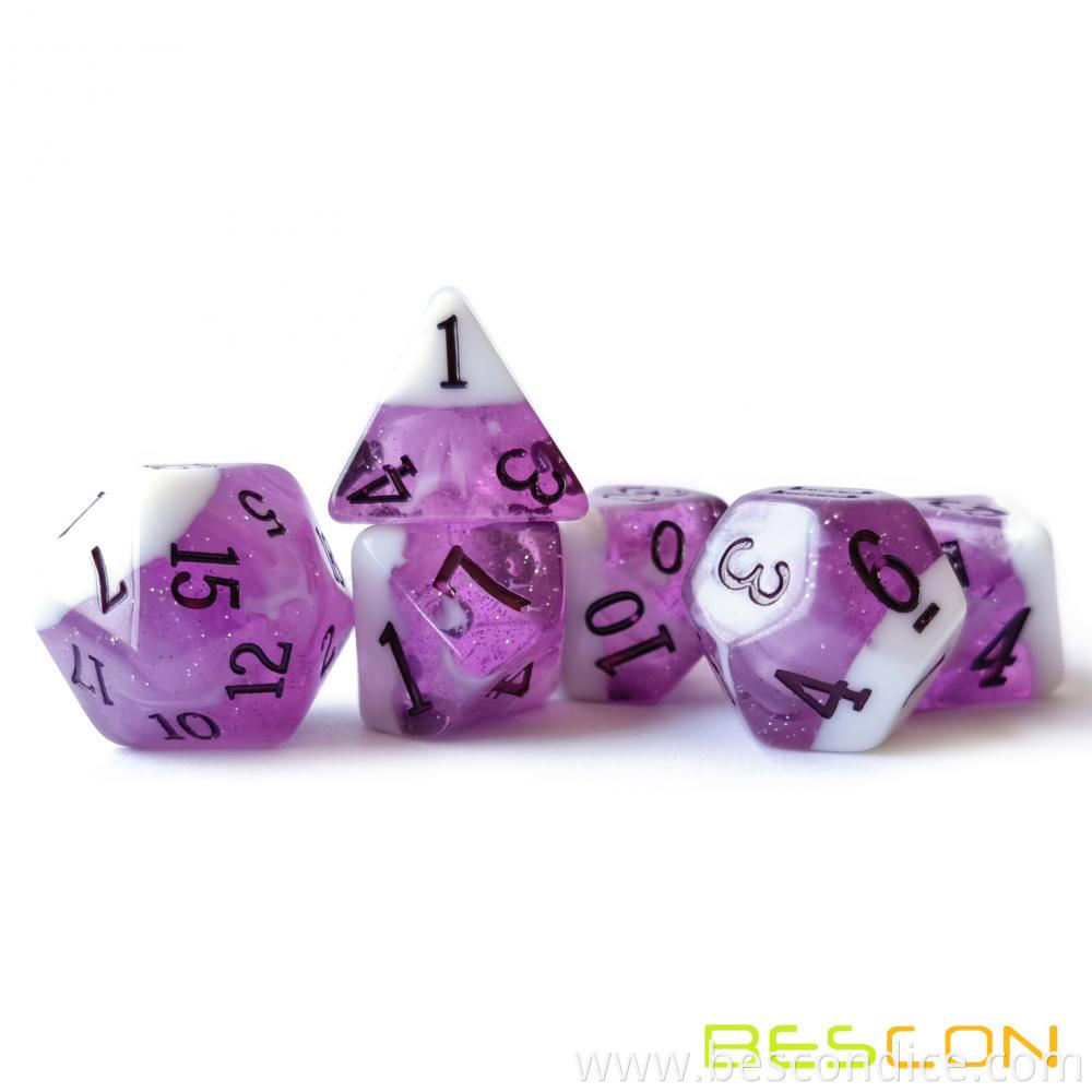Layered Dice With Glitter 2 Layered Dice With Glitter 2